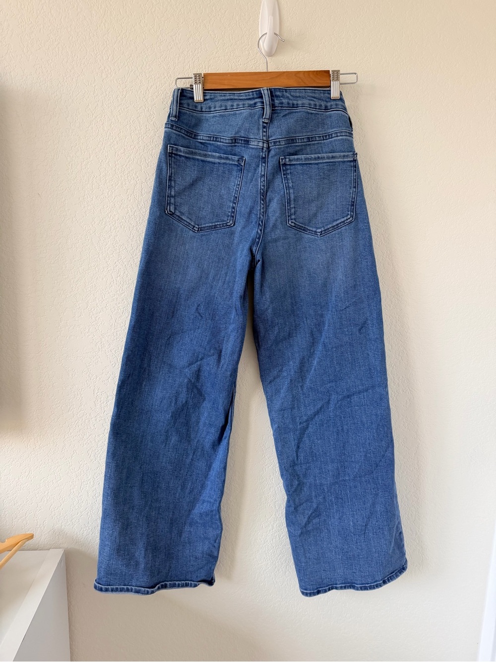 Quince Luna Stretch Wide Leg Jeans - Picture 5 of 5